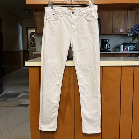 Sanctuary by Anthropologie White Skinny Jeans Mid Rise Stretch Women 30/31x29
E - Picture 3 of 13